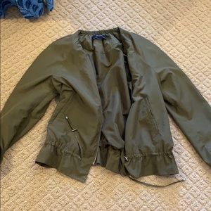Never been worn Zara army coat